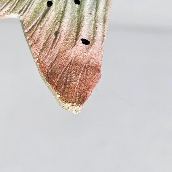 Handcrafted Catfish Wood Sculpture On Natural Base W L Bill Payne Folk Art Fish - Picture 14 of 14